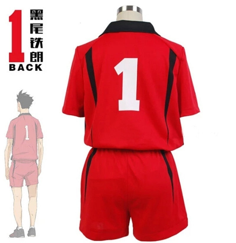 Haikyuu Jersey & Shorts Cosplay Outfit