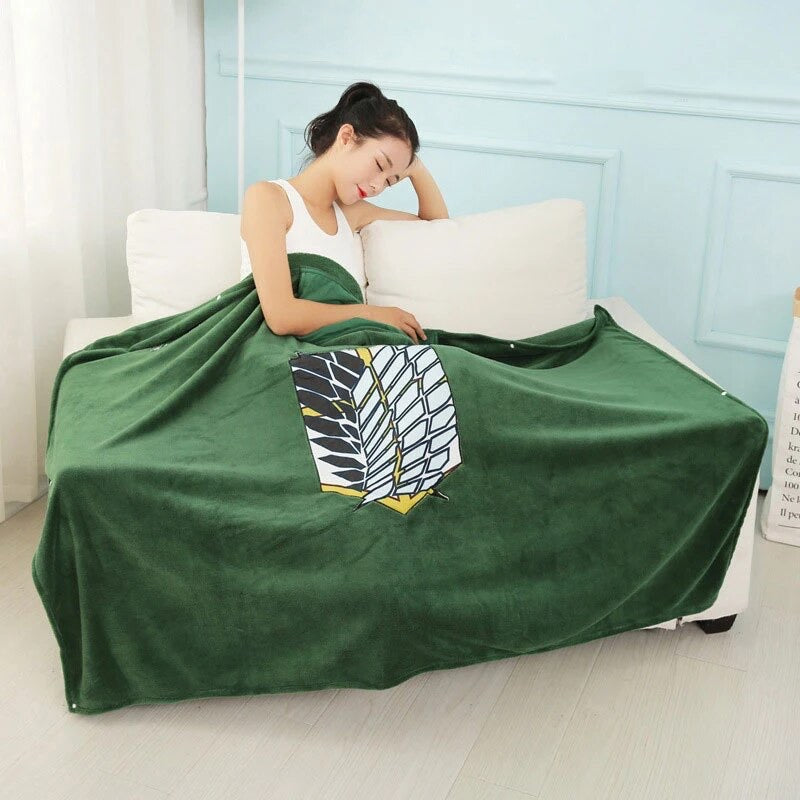 Attack on Titan Scout Cape Blanket Hoodie