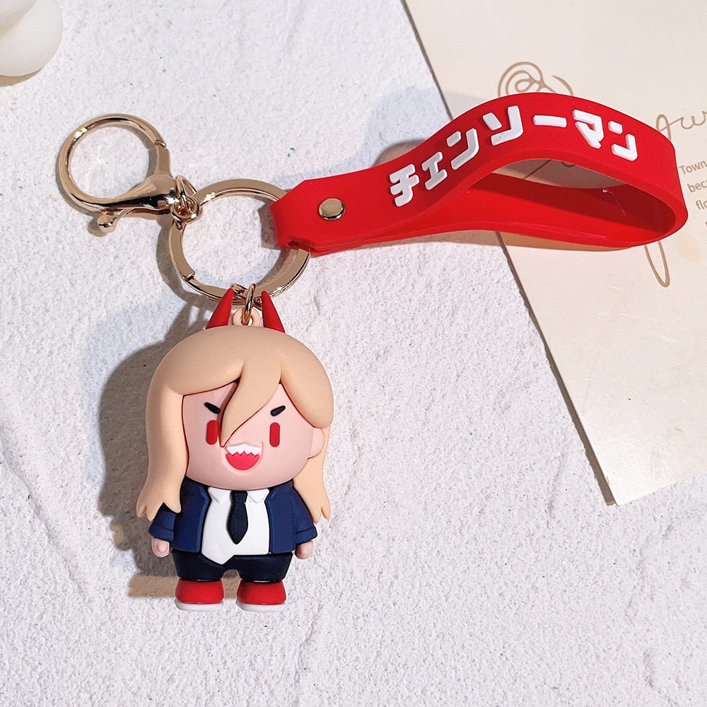 Chainsaw Man Pendant Keychain