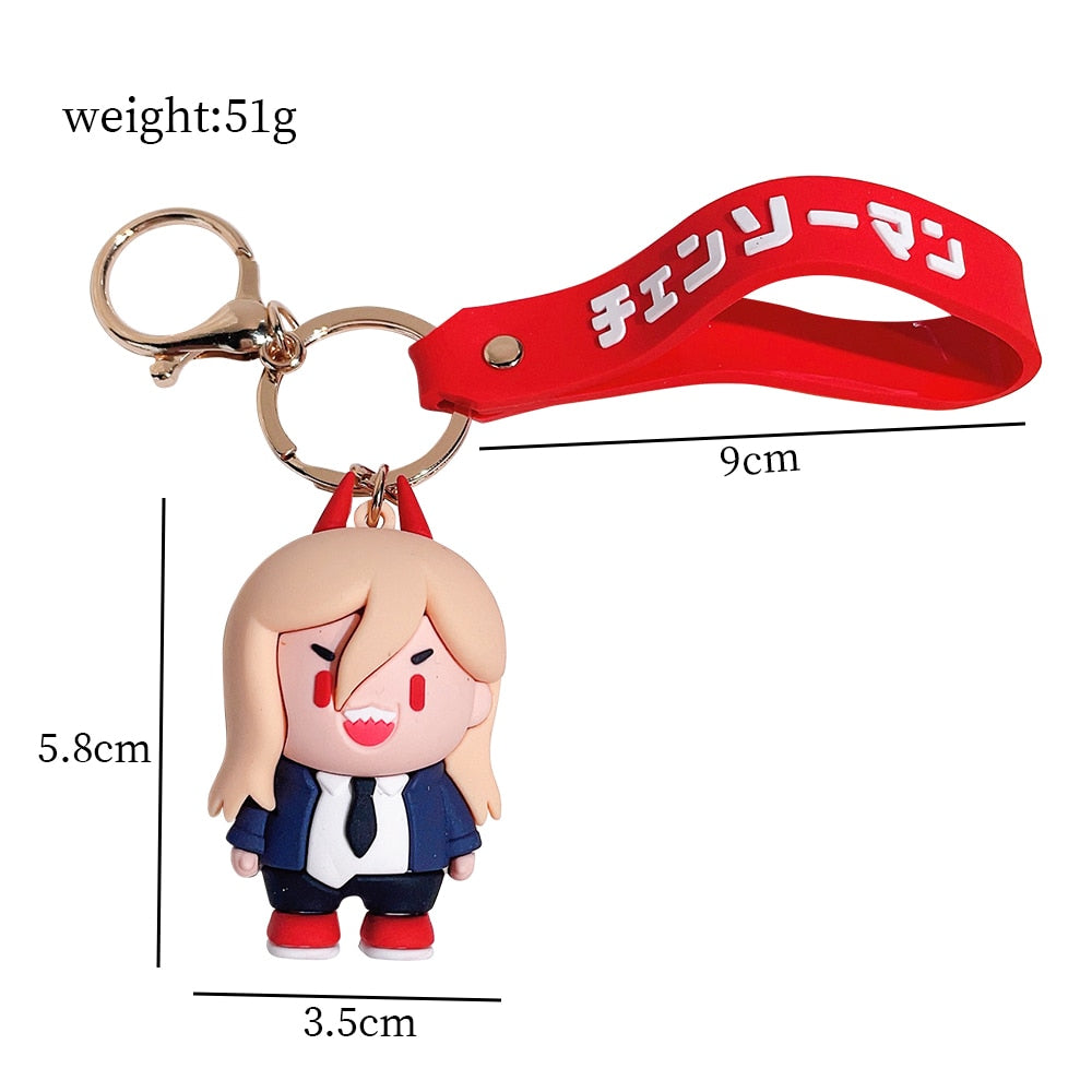 Chainsaw Man Pendant Keychain