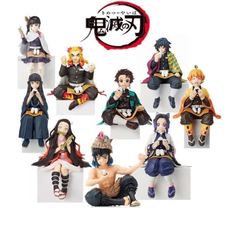 Demon Slayer 14cm Seated Noodle Stopper Model Figures