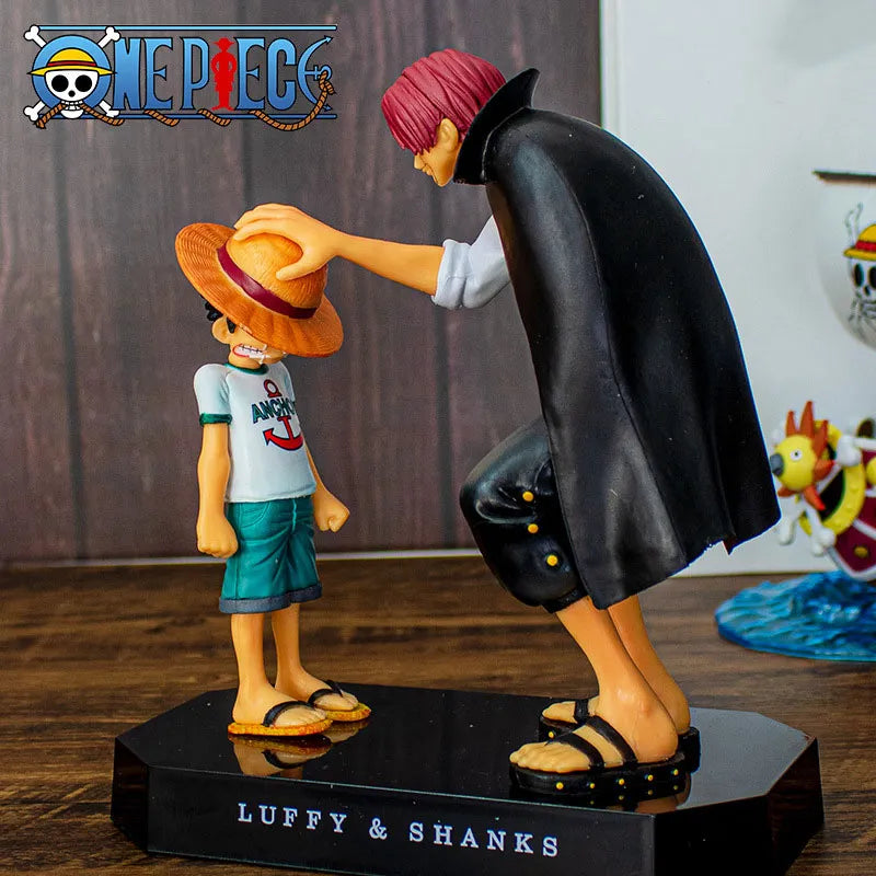 One Piece Luffy x Shanks Model FIgure