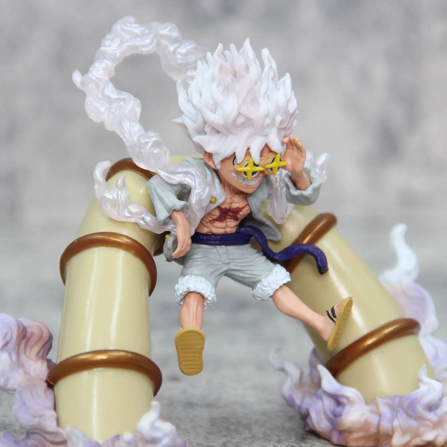 New One Piece 14cm Gear 5 Dawn Rocket Luffy Model Figure