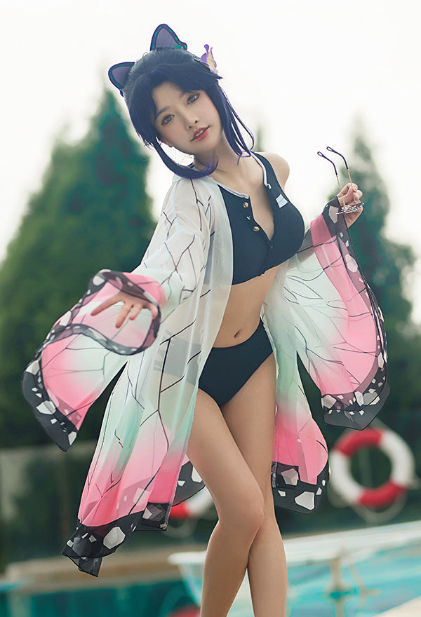 Demon Slayer Cover Up Swimwear