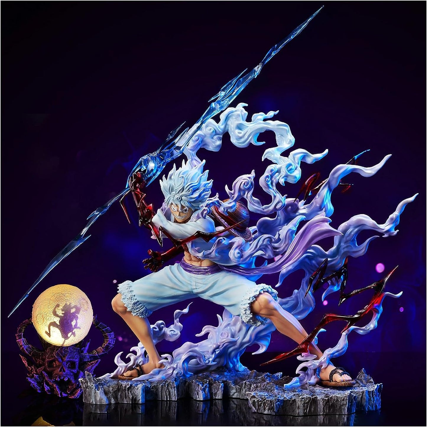 One Piece 28cm “Kaminari” Gear 5 Luffy Model Figure