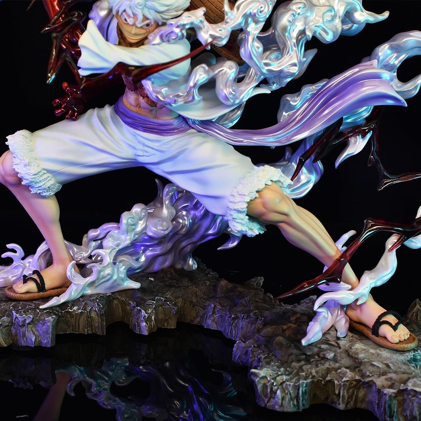 One Piece 28cm “Kaminari” Gear 5 Luffy Model Figure