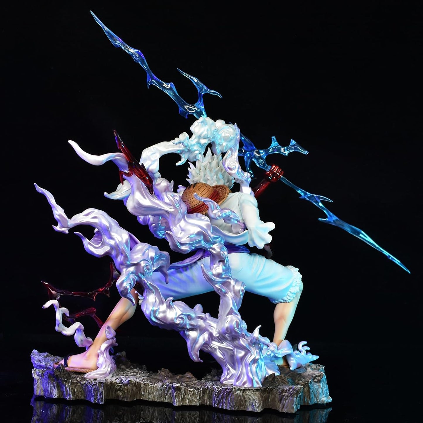 One Piece 28cm “Kaminari” Gear 5 Luffy Model Figure