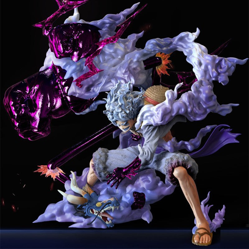 One Piece 28cm Gear 5 “Haki” Luffy Model Figure