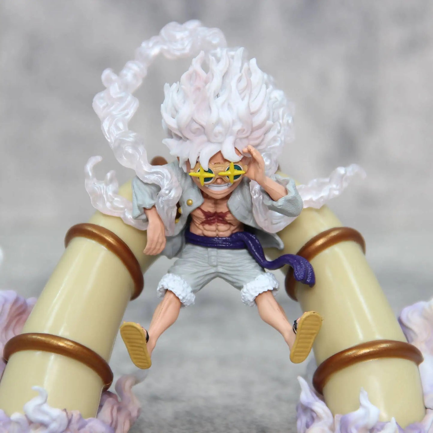 New One Piece 14cm Gear 5 Dawn Rocket Luffy Model Figure