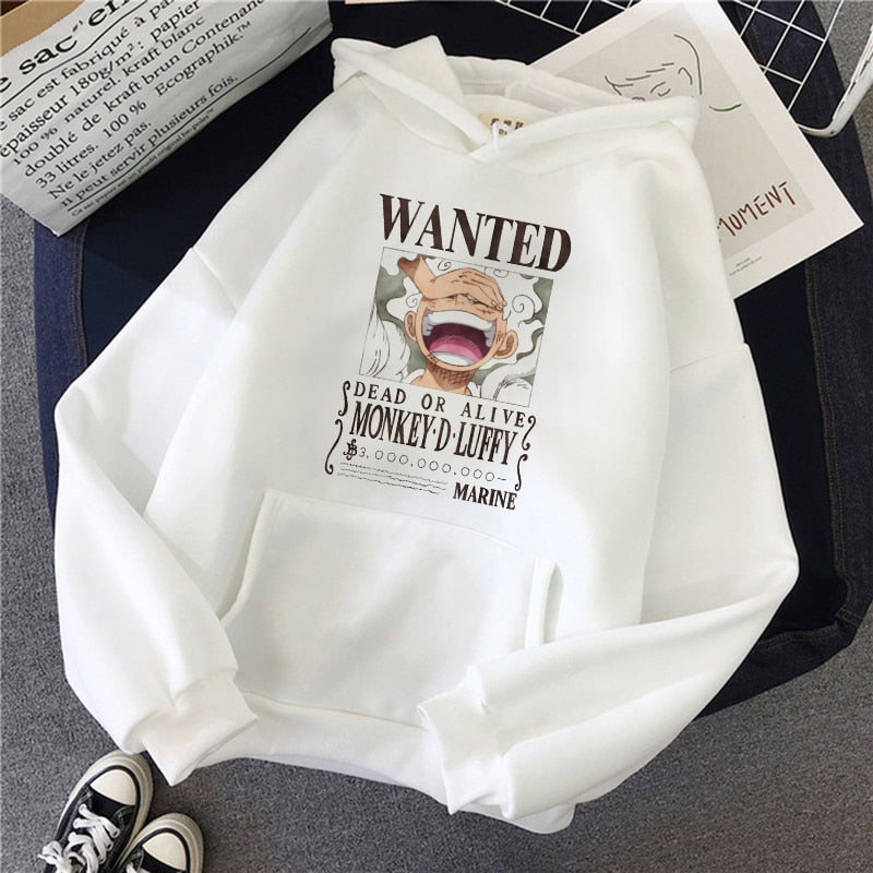 One Piece Gear 5 Luffy Wanted Poster Sweatshirt