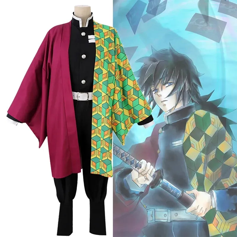 Demon Slayer Full Outfit Kimono Cosplay