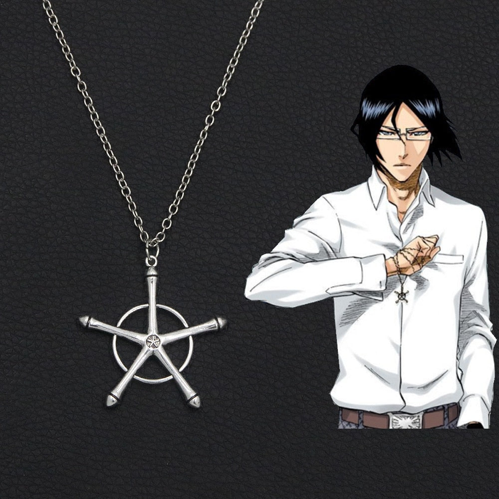 Bleach Quincy Uryuu Ishida Pendant Necklace