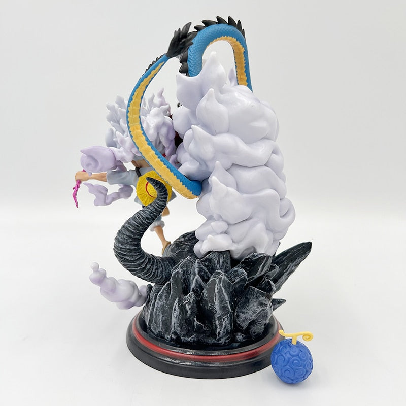 One Piece 22cm Gear 5 Luffy vs Kaido LIGHT UP Model Figure